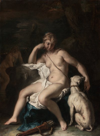 Diana und ihr Hund von Sebastiano Ricci